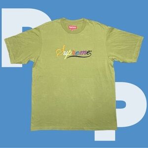 Supreme Cursive S/S Top (Medium)